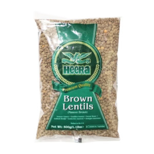 Heera Whole Lentils Masoor Brown 500g