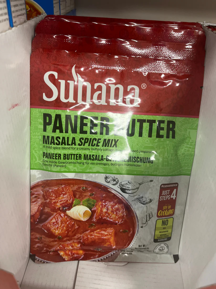 Suhana Paneer Butter Masala Mix