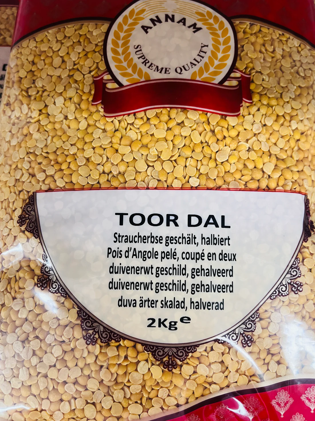 Annam Toor Dal 1kg