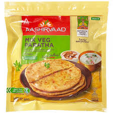 Aashirvaad Mix Veg  Paratha 400g