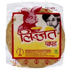 Lijjat Urad Garlic Papad -200gm