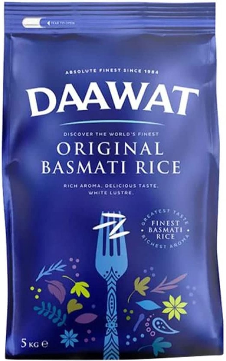 Daawat Blue Original Basmati Rice 5kg