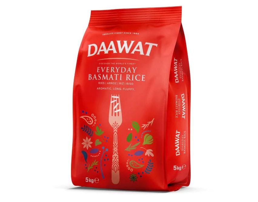 Daawat Everyday Basmati Rice 5kg