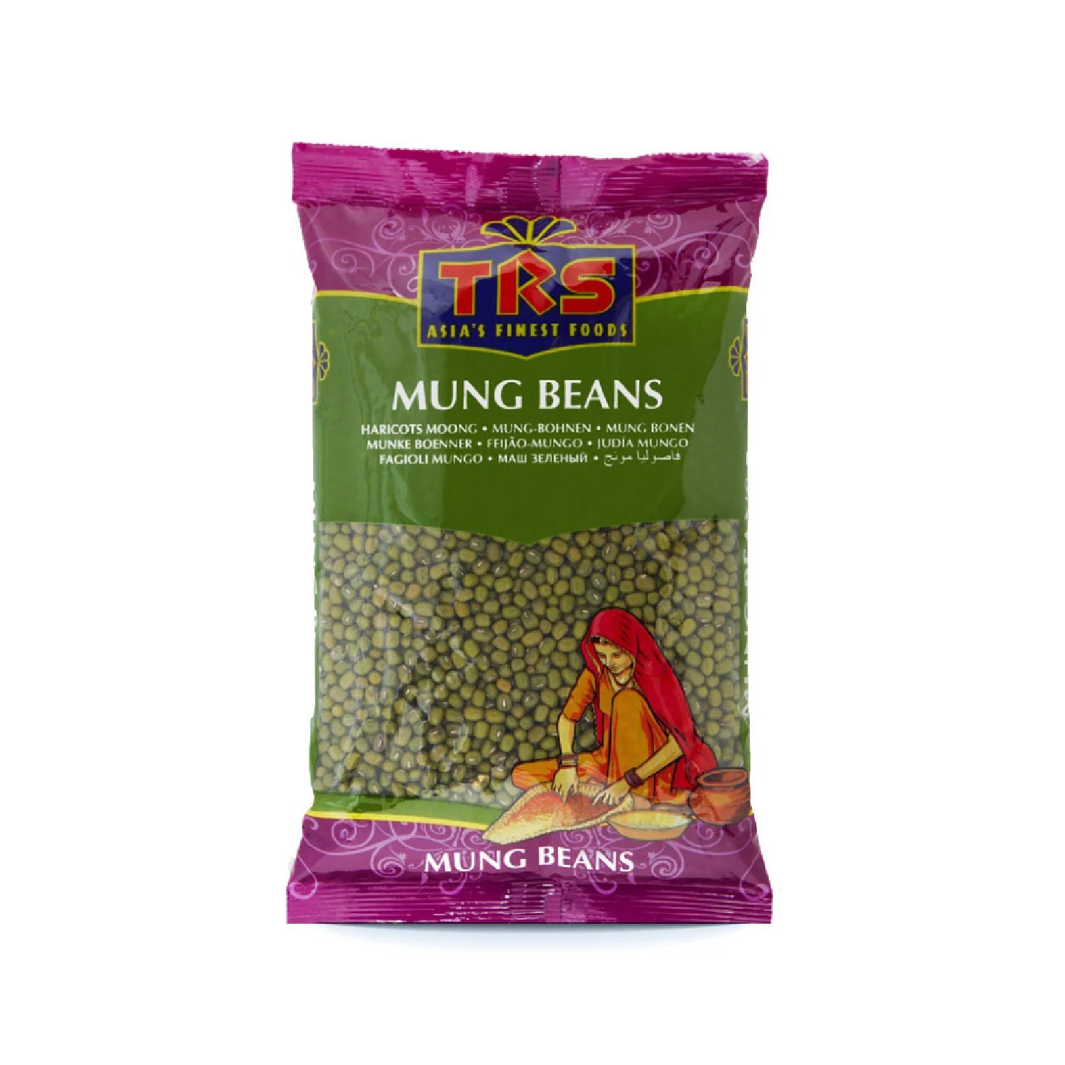 Trs Green Mung | Moong Beans Whole 1kg