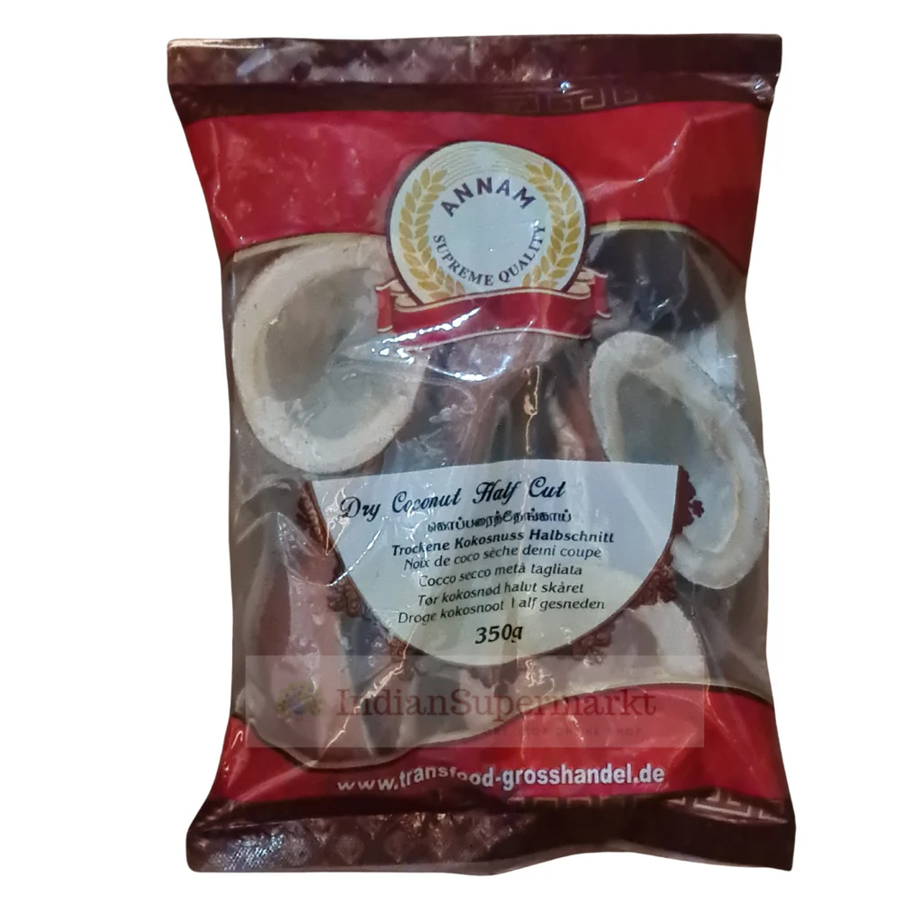 Annam Dried Coconut Halves 350g