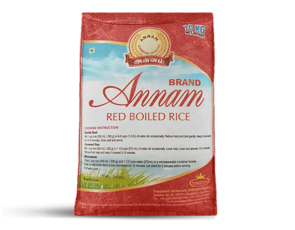 Annam Redboiled Rice 10kg