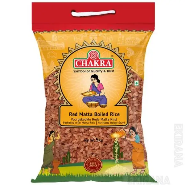 Chakra Red Boiled Rice 5kg