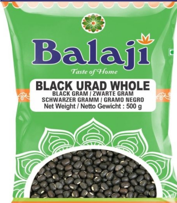 Balaji Black Urid Whole 1kg