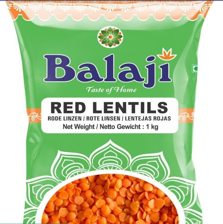 Balaji Red Lentils 500g