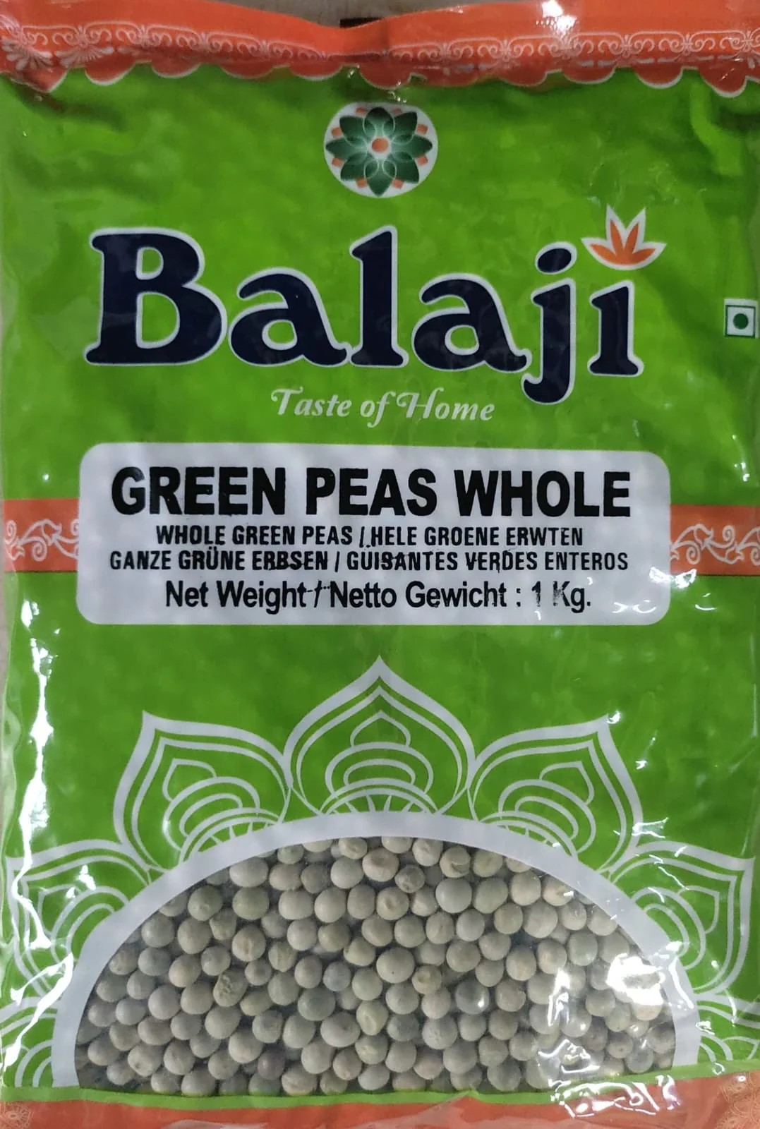 Balaji Yellow Peas 500g