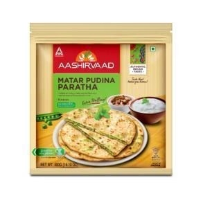 Aashirvaad Matar Pudina Paratha (frozen) 400gm