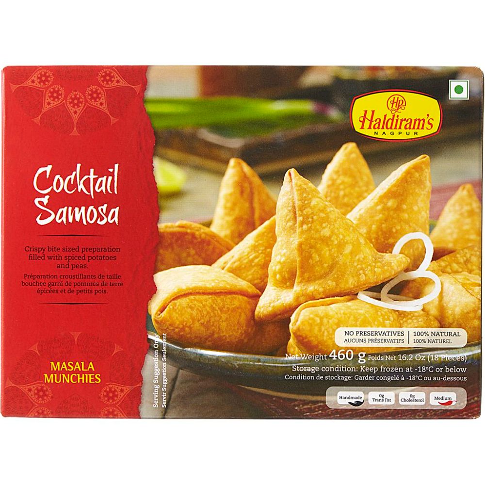 Haldiram Cocktail Samaosa 460g(18)