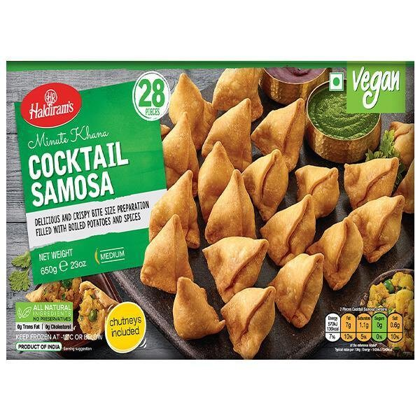 Haldiram Cocktail Samosa 650g(28pcs)