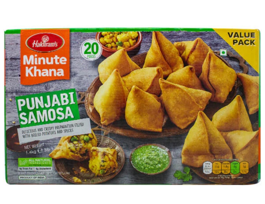 Haldiram Punjabi Samosa 1.4kg(20pcs)