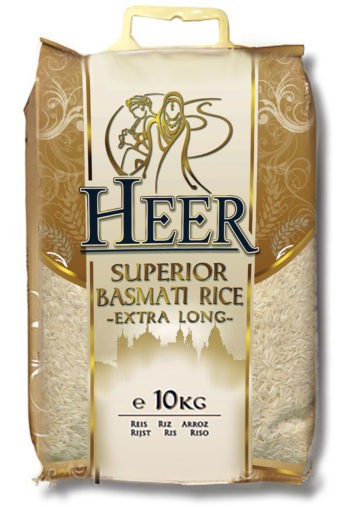 Heer Long Grain Basmati Rice 10kg