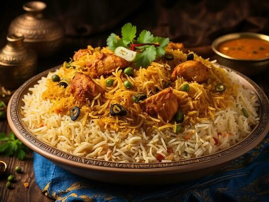 Chicken Fry Piece Biryani