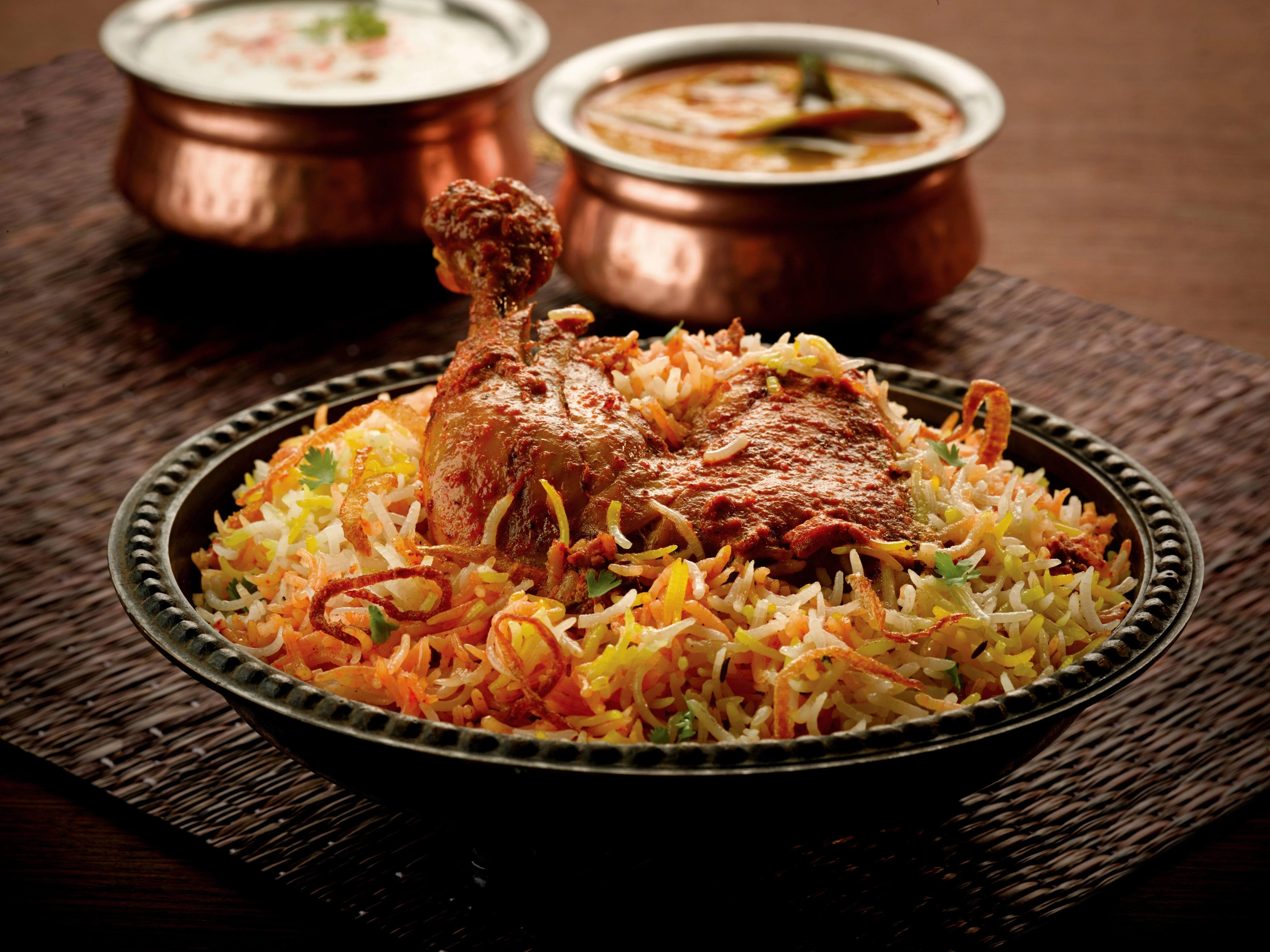 Hyderabadi Chicken Dum Biryani