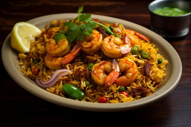 Prawns Biryani