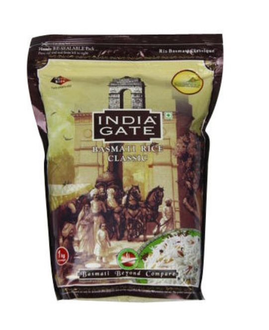 India Gate Classic Basmati Rice1kg