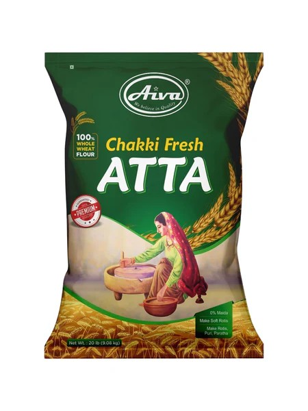 Aiva Wheat Atta 10kg