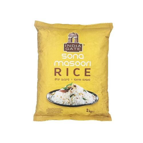 India Gate Sonamasoori Rice 2kg