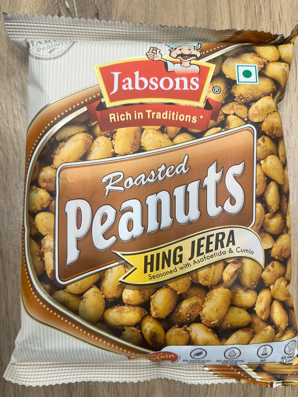 Jabson Roasted Peanuts Hing Jeera 140g
