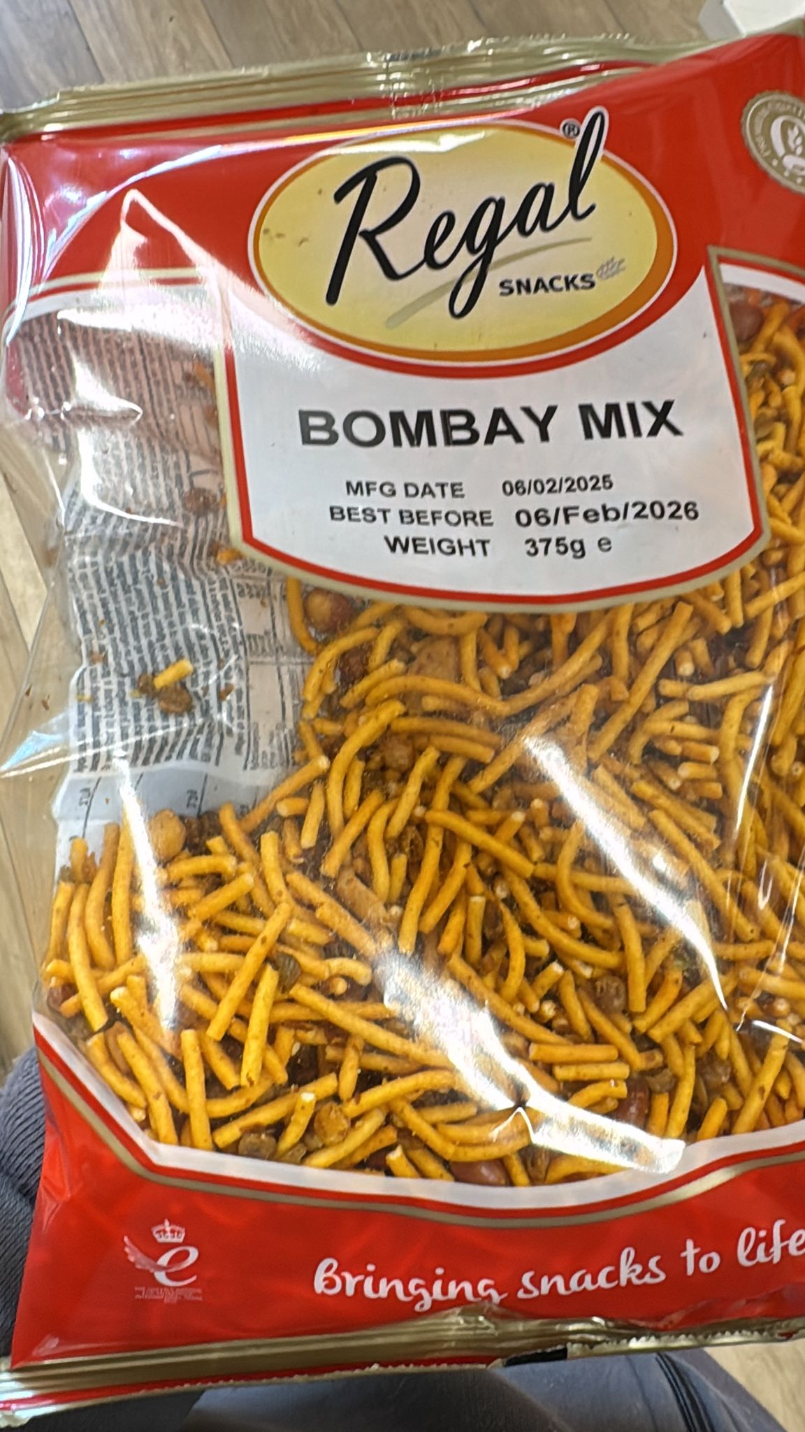Regal Hot Bombay Mix 200g