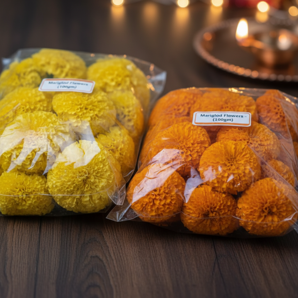 Marigold Mix Flower (100gm)