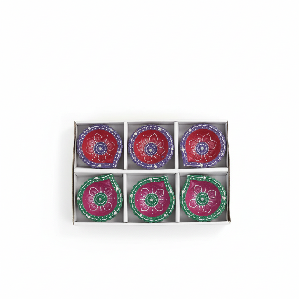 Diya Colour Set 6pc